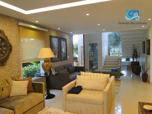 Imagem 7 de 30 de Casa Com 4 Dormitórios À Venda, 400 M² Por R$ 3.500.000,00 - Praia Da Enseada - Guarujá/sp - Ca1713