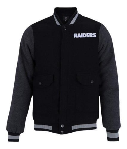 Jaqueta College New Era Nfl Raiders Promoção