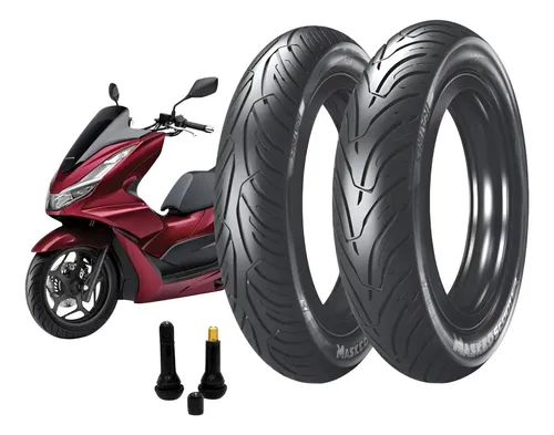 DL SS2 90/90-14 100/90-14 ホンダPCX125/150 Par Pneu 90/90-14 + 100/90-14 Ira Masked Scooter Pcx 2014 | Frete