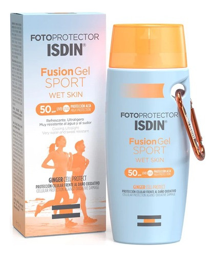 Isdin Fusion Gel Sport Wet Skin Fps 50 De 100 Ml