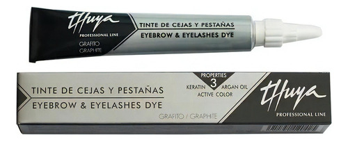 Tinte Para Cejas Y Pestanas Con Keratina Y Argan Thuya Color Grafito