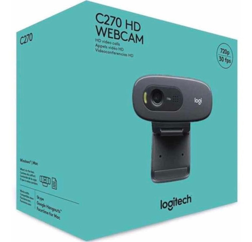 Webcam Logitech C270 Nova (pronta Entrega)