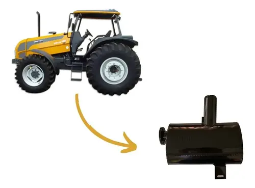 Silencioso Escapamento Trator Valtra Bm100/110/125 32059420