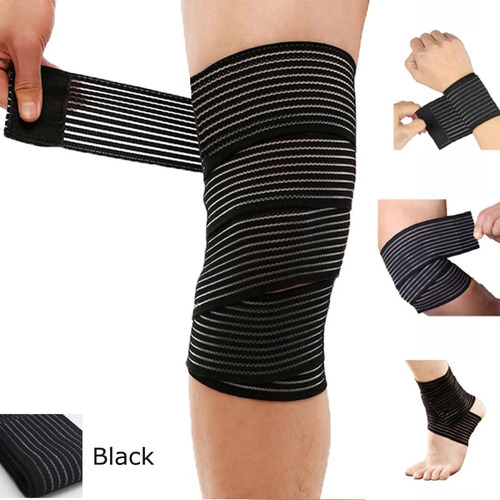 Rodilla De Ejercicio De Vendaje De Nailon Elástico Ajustable