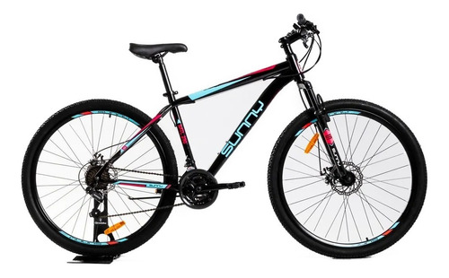 Bicicleta Sunny Mtl 290 R29 M Disco Shimano Negro Celeste P