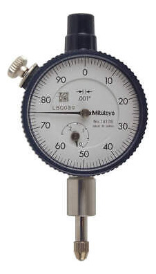 Mitutoyo 1410a-10 Dial Indicator,0 To 0.250 In,0-100 Ggh