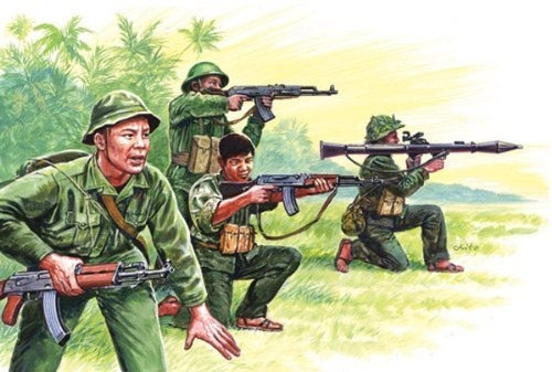 Brand: Italeri Ejército Vietnamita   Vietcong