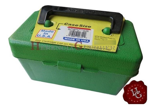 Imagen 4 de 7 de Caja Porta Municiones Fusil Mtm H50-rm Capacidad 50 Uds