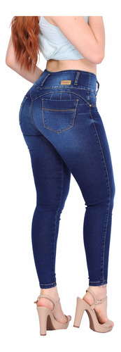 Umarah® Jeans Mujer Mezclilla Stretch Levanta Pompa Lq56