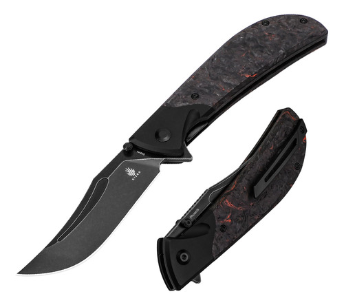 Kizer Cuchillo De Bolsillo Phoenix, Cuchillo Plegable Edc, H