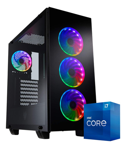 Pc Torre Gamer Core I7 16gb Ddr4 480ssd Video Geforce Gt1030