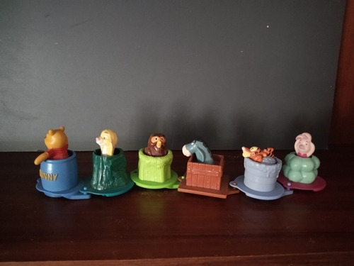 Colección  Winnie Pooh (6 Piezas) De Mcdonald's *que Regalo*