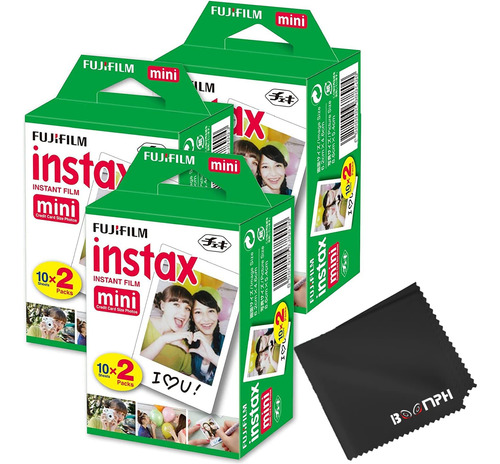 Camara Instantanea: Boomph Fujifilm Instax Mini Kit 60 Tomas