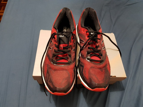 Tênis Asics Gel Nimbus 19 Masculino - Vermelho E Preto 43 To | Mercado Livre