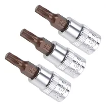 Comprar Cocud Torx Bit Socket, Metrico T25 Bit 1\u002F4  Drive 1.5  De La