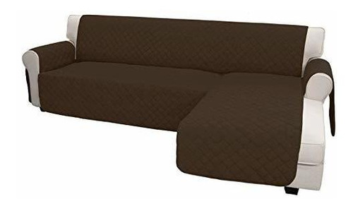 Funda Para Sofa Easy-going En Forma De L Color Cafe Suave