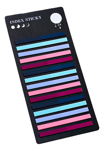 3 X 300 Uds, Etiquetas Adhesivas De Colores, Notas Estilo D