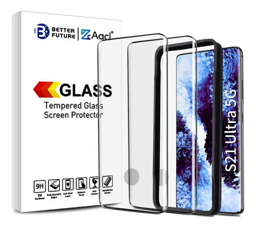 Protector Galaxy S21 Ultra Vidrio Templado Curvo
