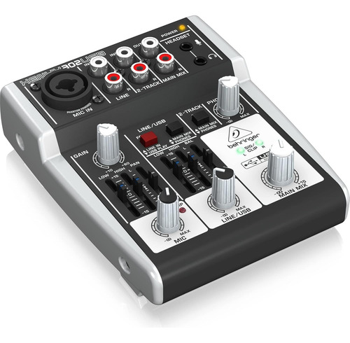 Behringer 302usb Xenyx - Mesa De Sonido Mixer 5 Canales (Usado)