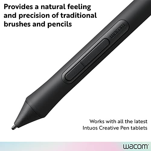 Wacom Lp1100k 4k - Bolígrafo Para Tableta Intuos, Color Negr