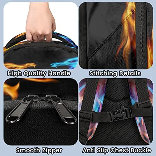 Mochila Escolar Flame Dragon Para Niños, Niñas, Adolescentes