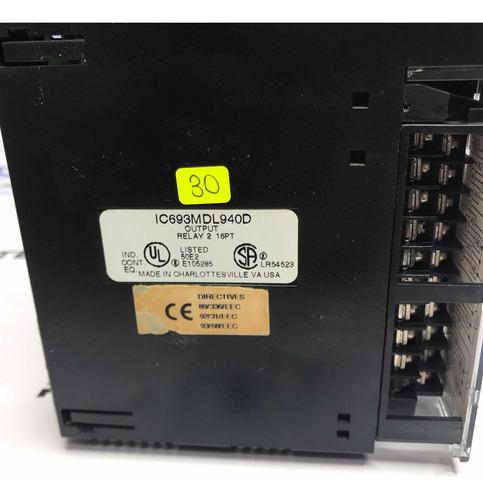 Ge Fanuc Ic693mdl940d Modulo De Salidas Ic693mdl940 30 (Usado)