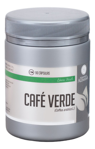  Café Verde * 90 Cápsulas Tipo de envase Pote