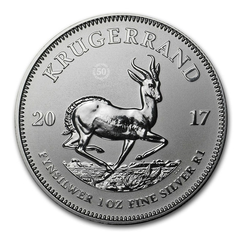 Krugerrand De Plata 2017