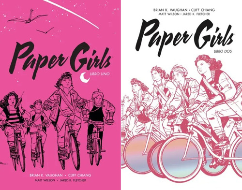 Planeta Comic - Paper Girls Integral Tomos #1 Y #2 - Nuevo !