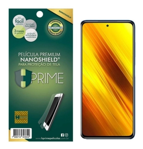 Imagem 1 de 1 de Pelicula Hprime Xiaomi Poco X3 - Nanoshield