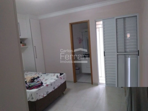 Imagem 6 de 15 de Sobrado Na Parada Inglêsa Contendo 3 Dormitórios Sendo 1 Suite, 2 Vagas, Quintal Com Churrasqueira - Cf29634