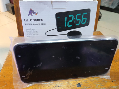 Alarma Reloj Digital Despertador Con Vibración Cod7174 Asch