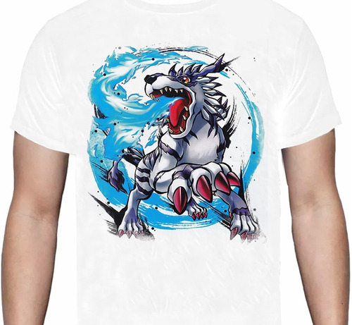 Digimon - Garurumon - Polera Anime Manga - Cyco Records