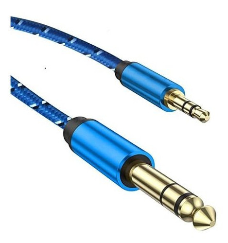 Cable De Audio Estéreo Wisyifil Bidireccional Trs -azul