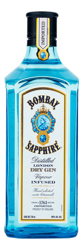 Paquete De 3 Ginebra Bombay Sapphire 700 Ml