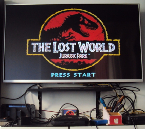 Jurassic Park - The Lost World Para Mega Drive (Usado)