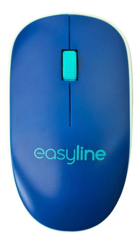 Mouse Easy Line El-995128 Inalambrico Usb 1000 Dpi Azul /vc