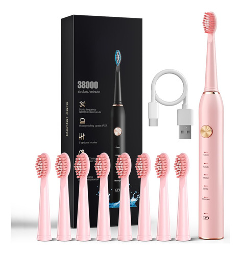 Cepillo De Dientes Electrico Sonico Para Adultos, Limpieza I