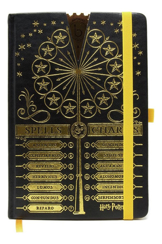 Libreta Premium Harry Potter Spells And Charms