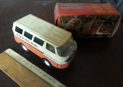 Gorgo Bus Escolar S.frontales C/caja Juguete Vintage