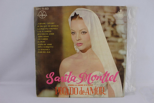 D2617 Sarita Montiel --   Pecado De Amor  Lp