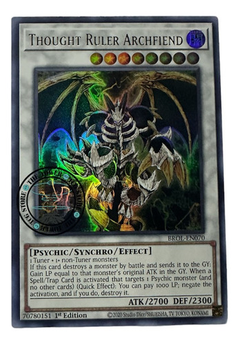 Yu-gi-oh!thought Ruler Archfiend