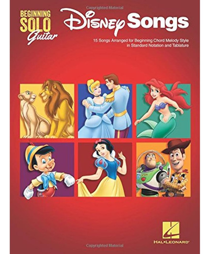 Disney Songs - Guitarra Solista Inicial: 15 Canciones Arregl