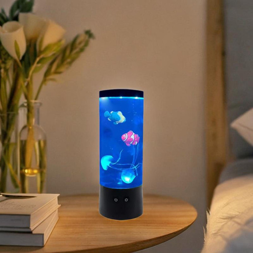Lámpara De Medusas Lámpara De Acuario De Medusas Led De
