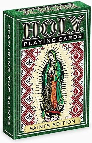 Naipes De Poker Holy Playing Cards: Santos Edición Npk