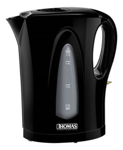 Hervidor Eléctrico Thomas 1.7 Lts. 2200 Watts Negro 