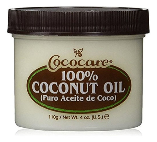 Aceite De Coco Cococare 100% Puro 4 Oz (paquete De 2)