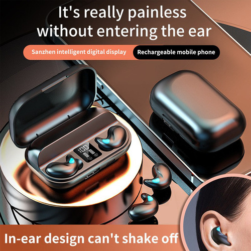Mini Auricular Bluetooth 5.3 Con Pantalla Digital Led Inteli