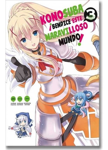 Manga Konosuba Tomo 03 - Mexico