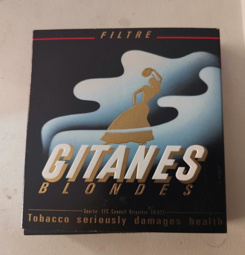 Cajitas Antiguas Gitanes Negros Y Rubios Importados (Usado)